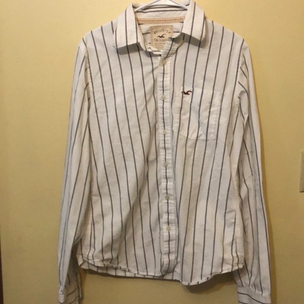 Hollister California long sleeve button up.
